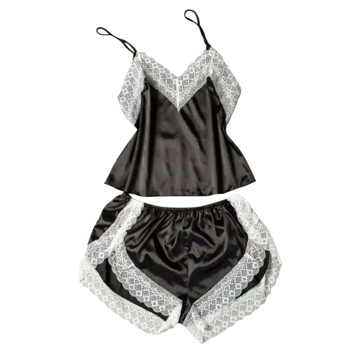 Women's Babydoll Lingerie Women's Silk Babydoll Cami - Sleeveless Lingerie Nightwear