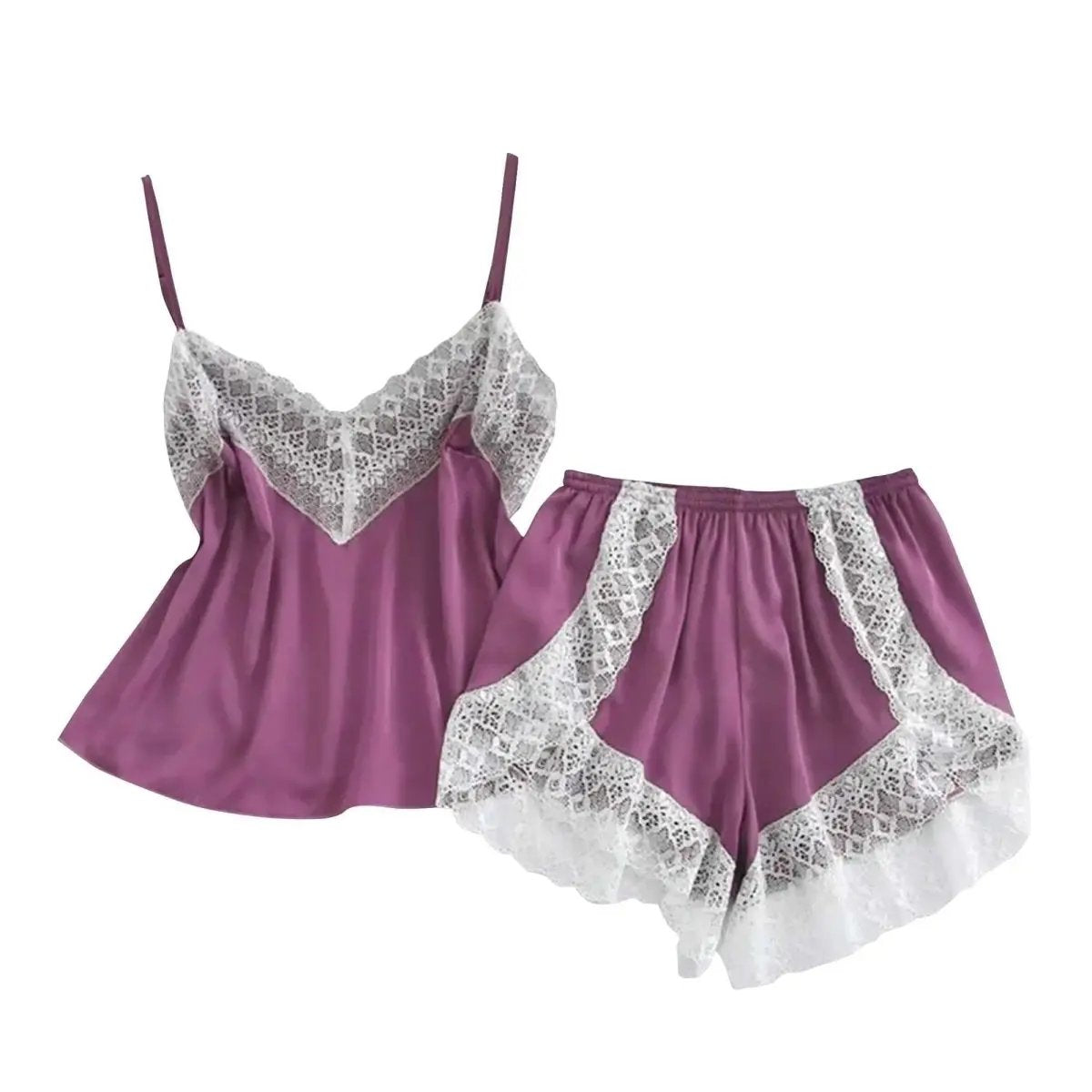 Women's Babydoll Lingerie Women's Silk Babydoll Cami - Sleeveless Lingerie Nightwear