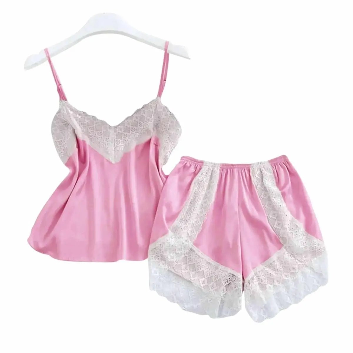 Women's Babydoll Lingerie Women's Silk Babydoll Cami - Sleeveless Lingerie Nightwear