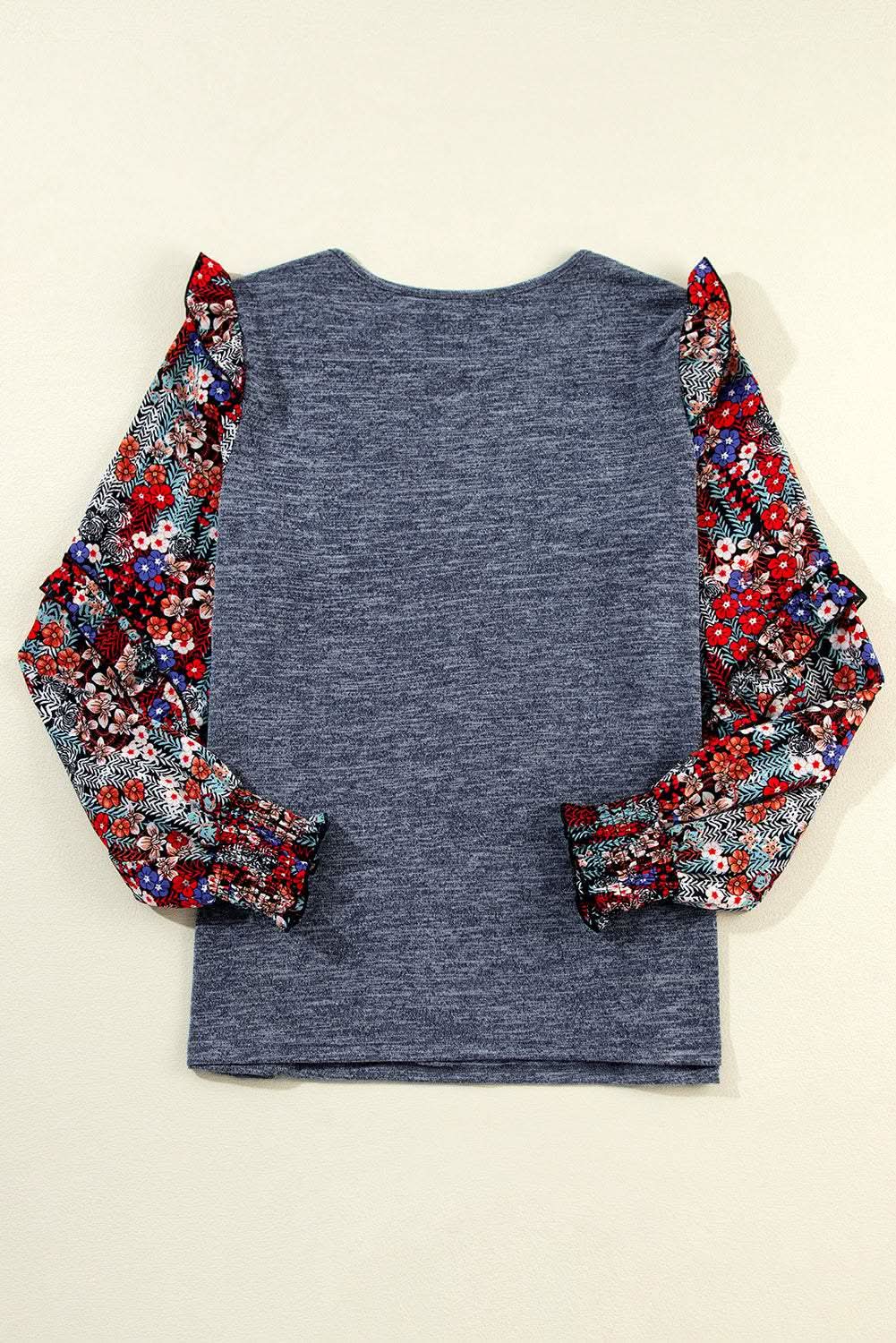 Clothing & Apparel Love Salve Chic floral ruffle sleeve top