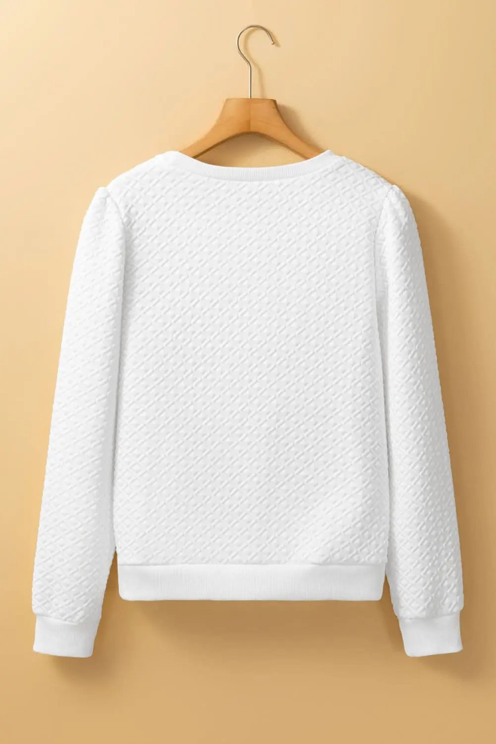 Pants Love Salve Elegant white puff sleeve top