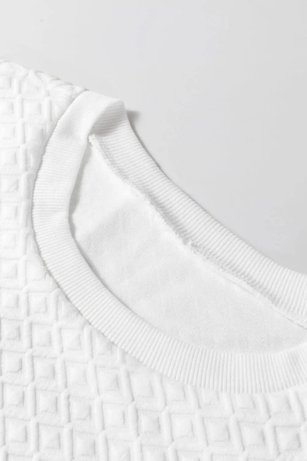 Pants Love Salve Elegant white puff sleeve top