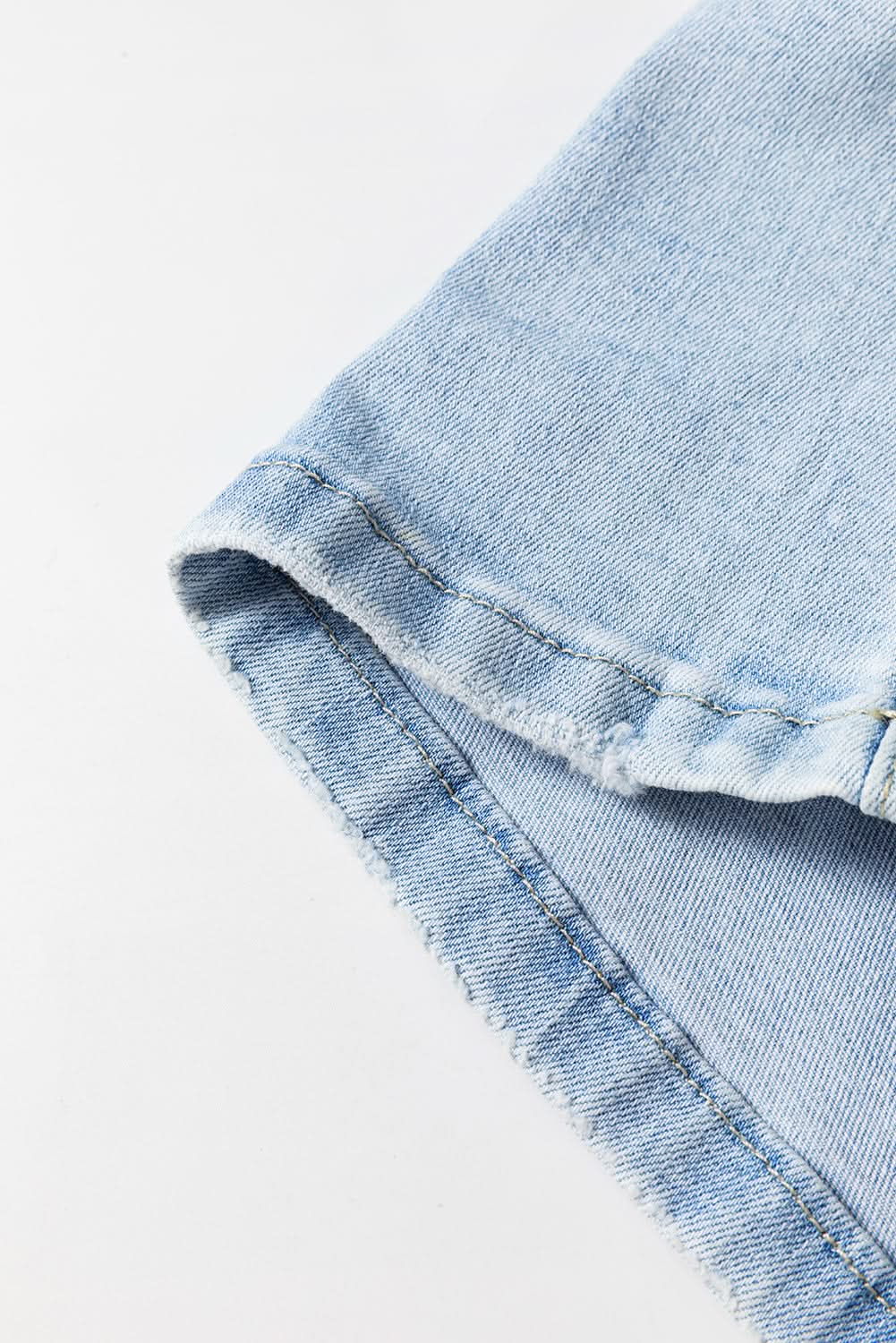 Accessories Love Salve Beau Blue Distressed Flare Jeans