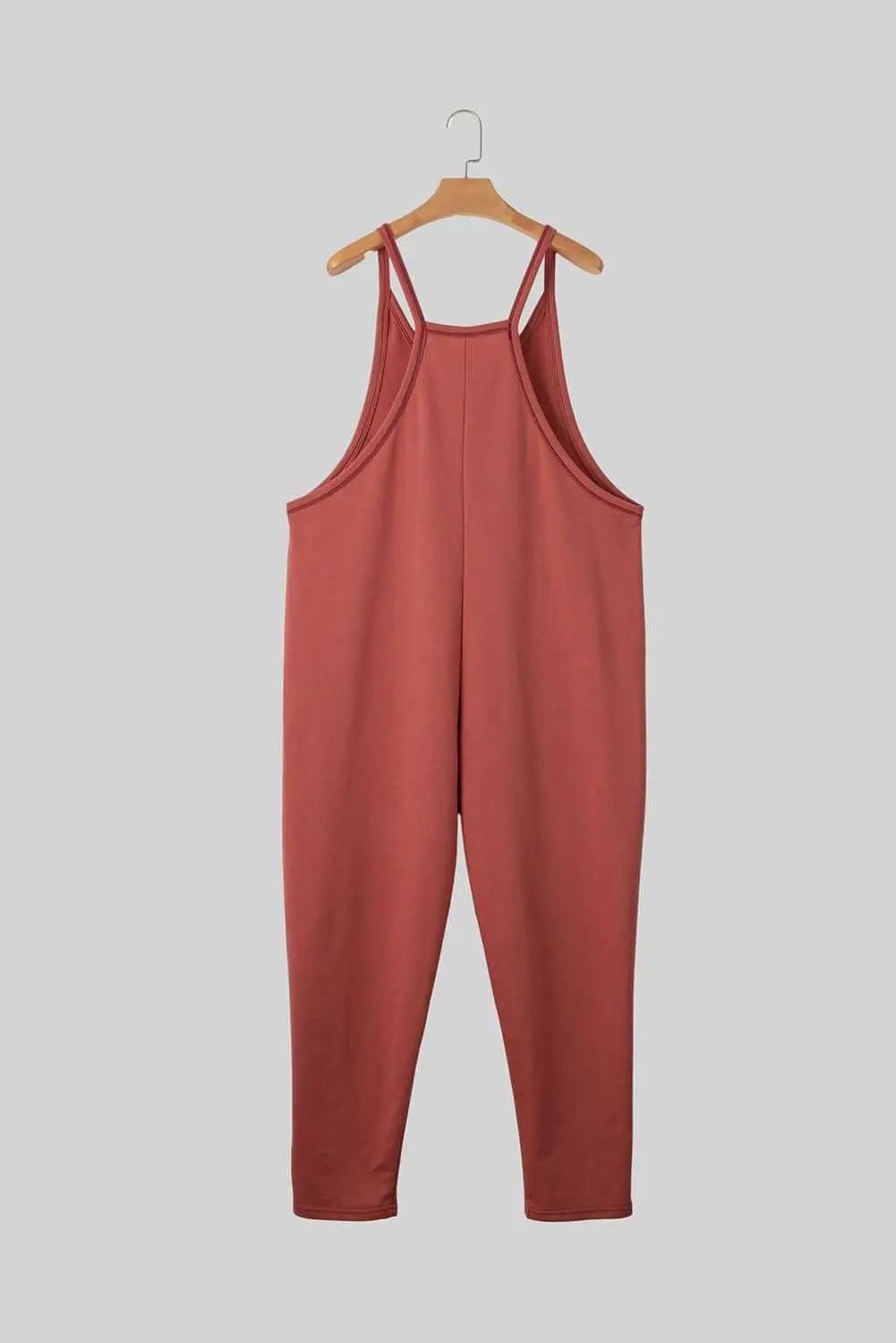 Love Salve Gold Flame Harem Pants Women's Jumpsuit Side Pockets Sleeveless