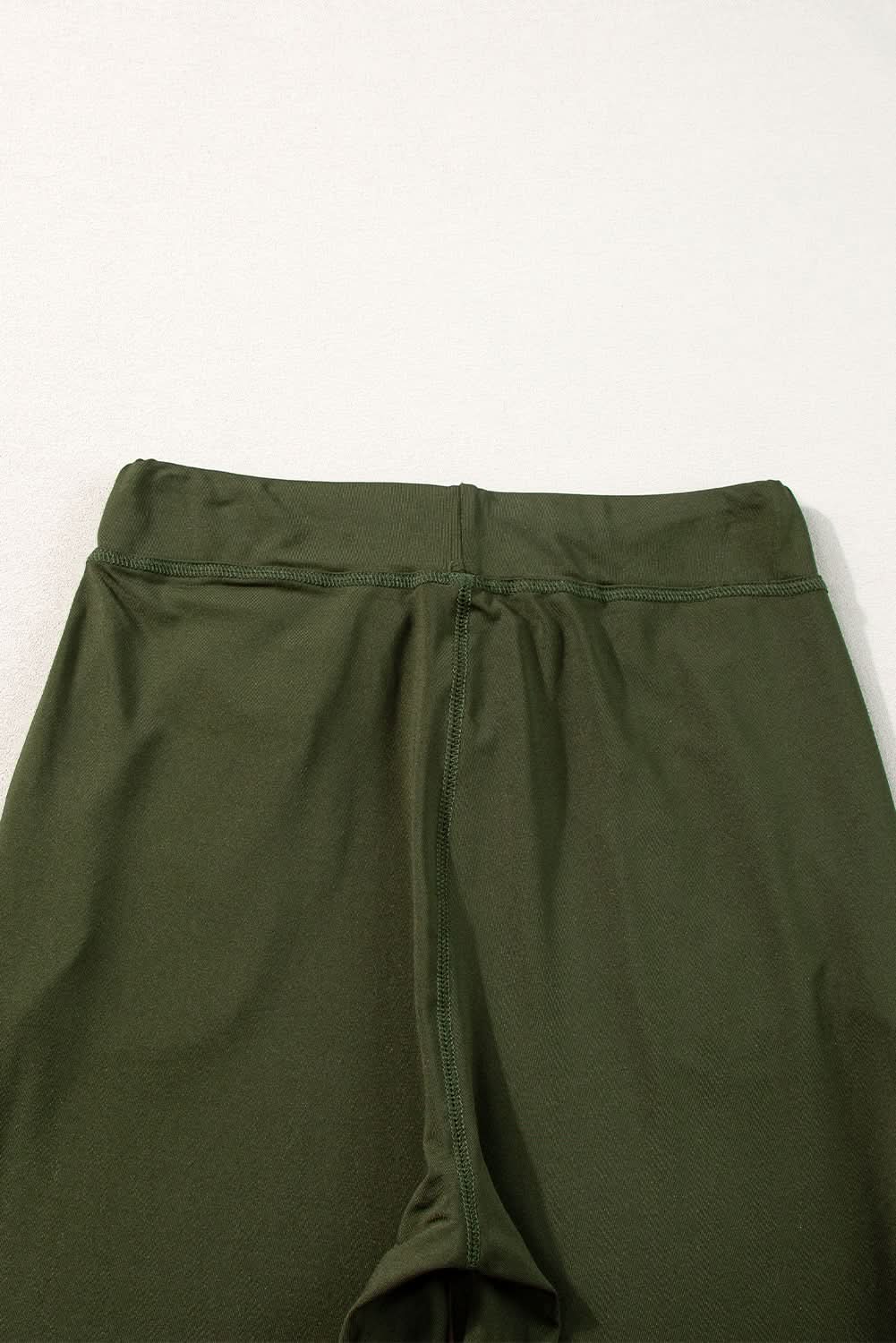 Love Salve Moss Green Joggers Daily Wear Women's Pants Comfy Pockets