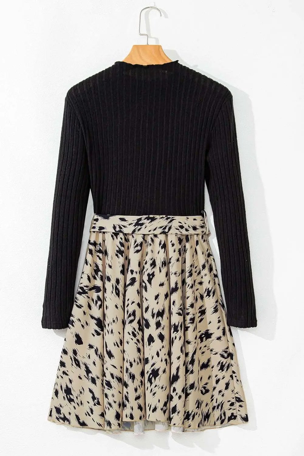 A-Line Dress - Belted Waist - Party & Date Night Chic