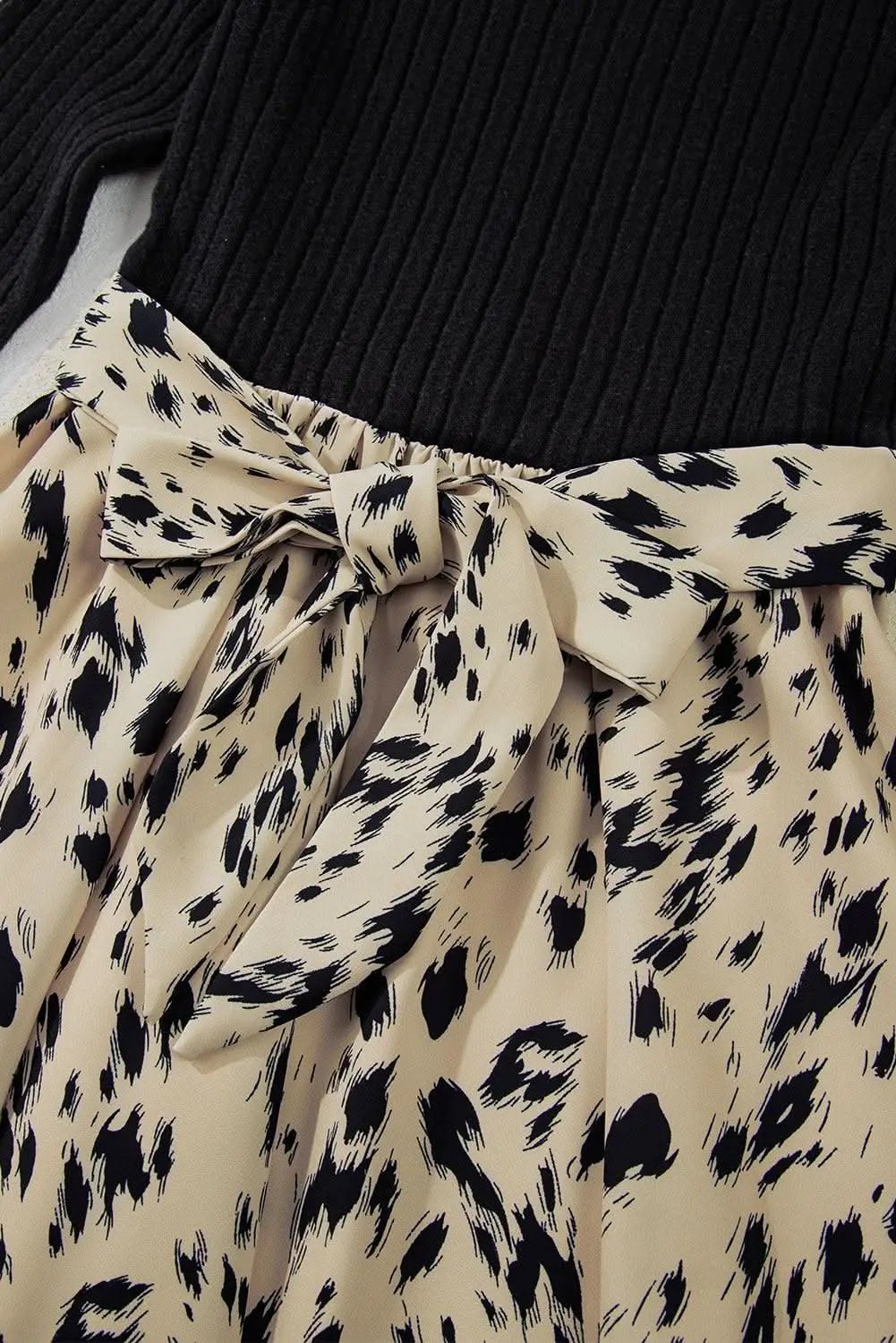 A-Line Dress - Belted Waist - Party & Date Night Chic
