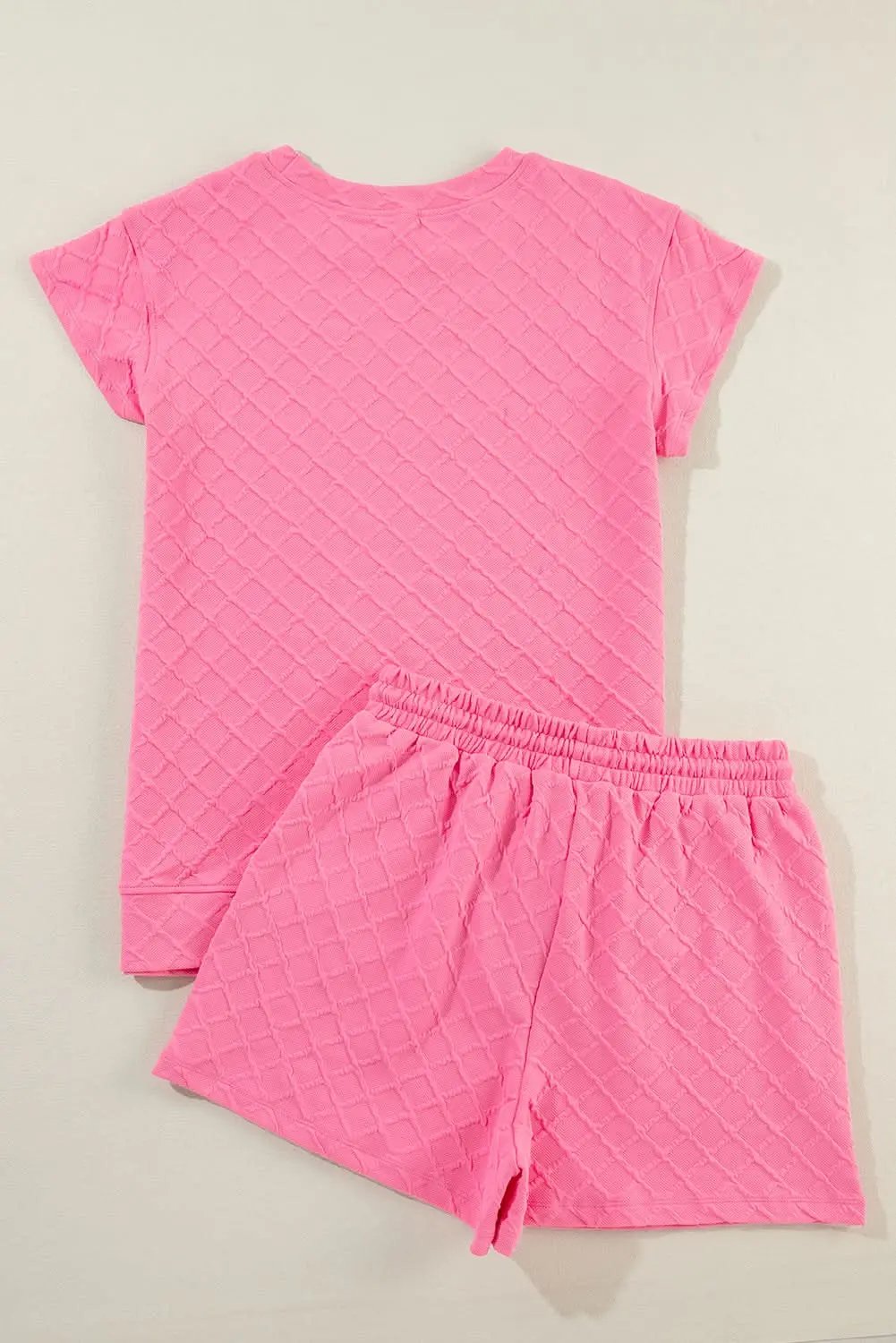 Jumpsuits & Rompers Love Salve Sachet pink checkered lounge set