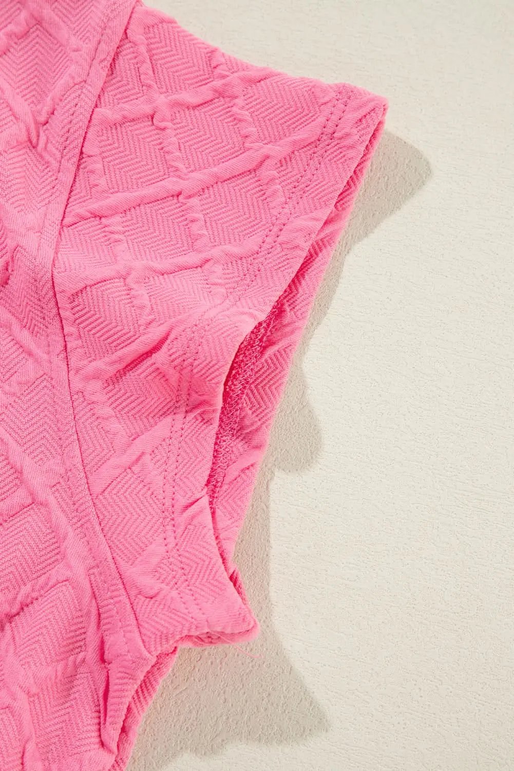 Jumpsuits & Rompers Love Salve Sachet pink checkered lounge set