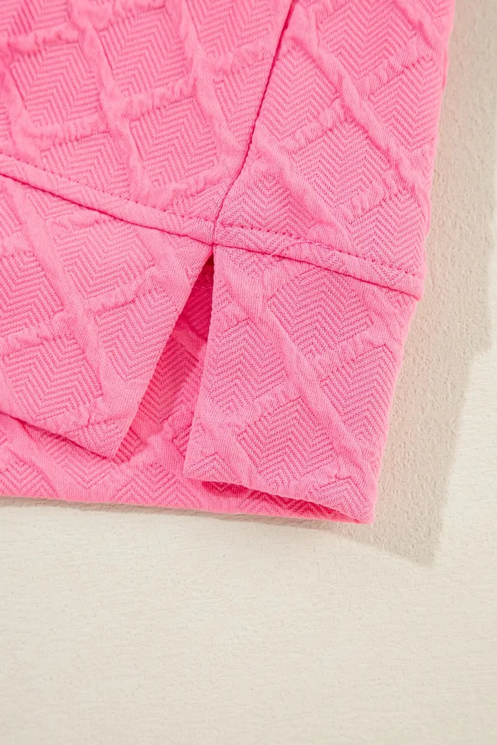 Jumpsuits & Rompers Love Salve Sachet pink checkered lounge set