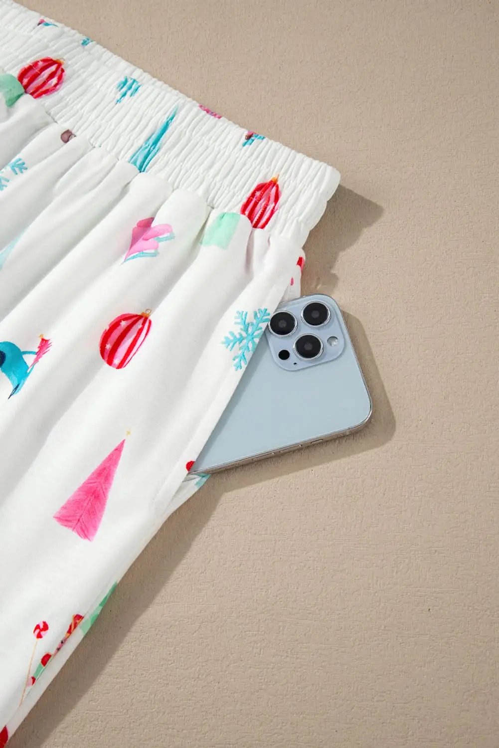 Love Salve White Christmas PJs Set — Soft Holiday Loungewear