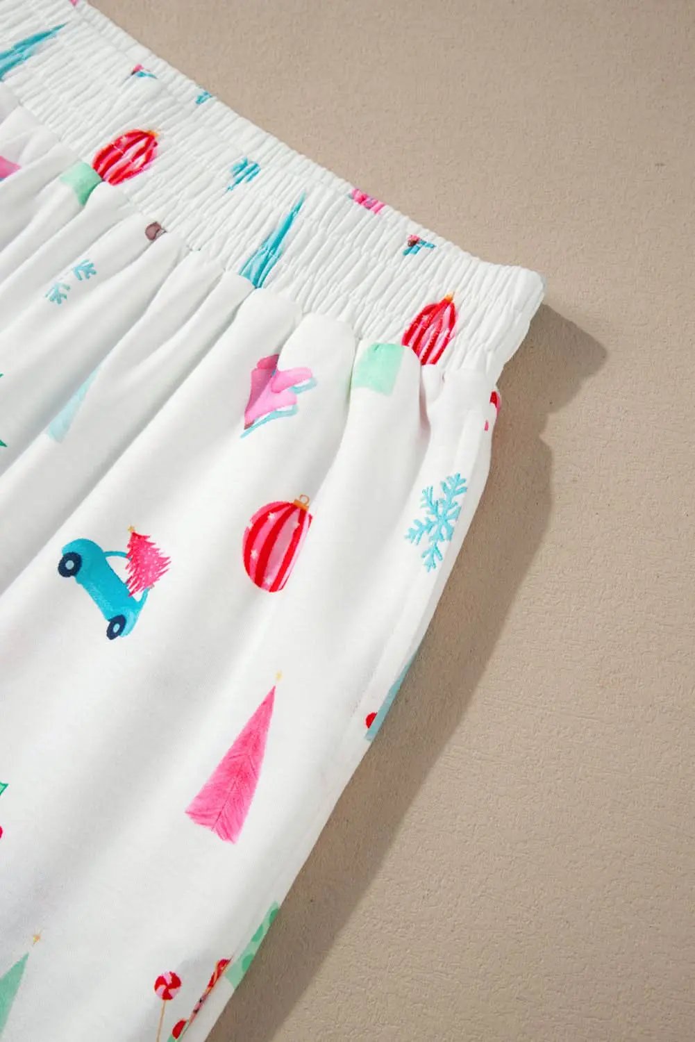Love Salve White Christmas PJs Set — Soft Holiday Loungewear