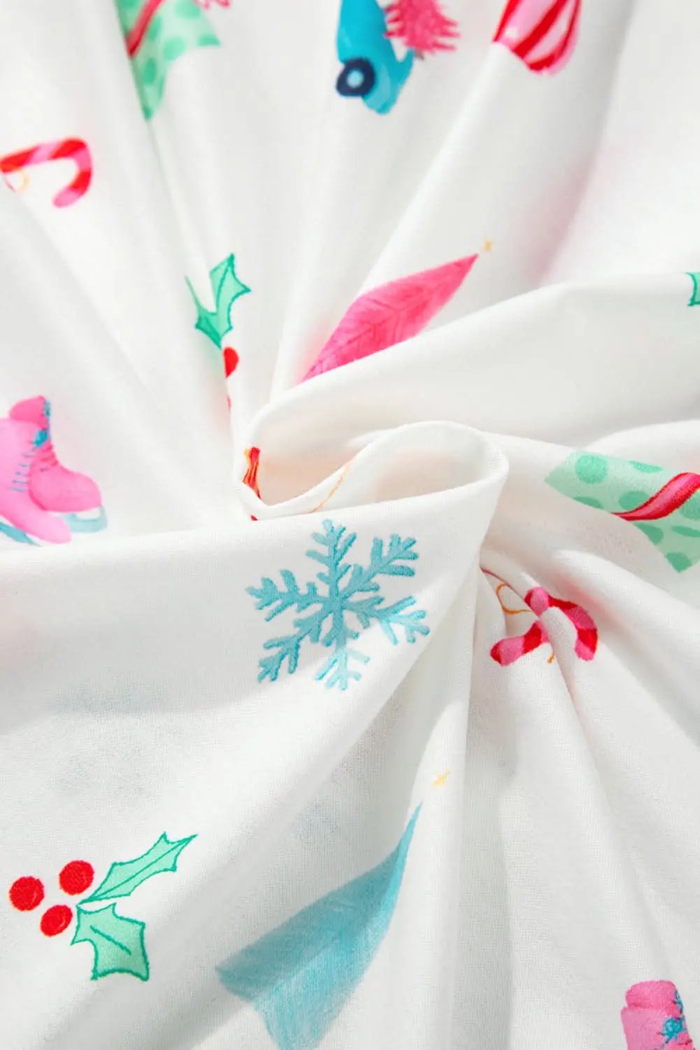 Love Salve White Christmas PJs Set — Soft Holiday Loungewear
