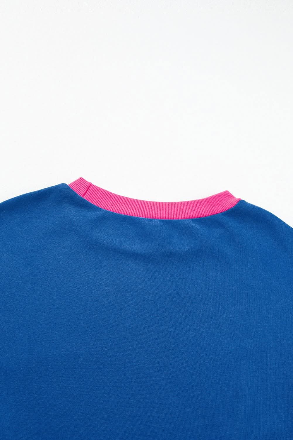 Pants Love Salve Chic colorblock bubble sleeve sweatshirt
