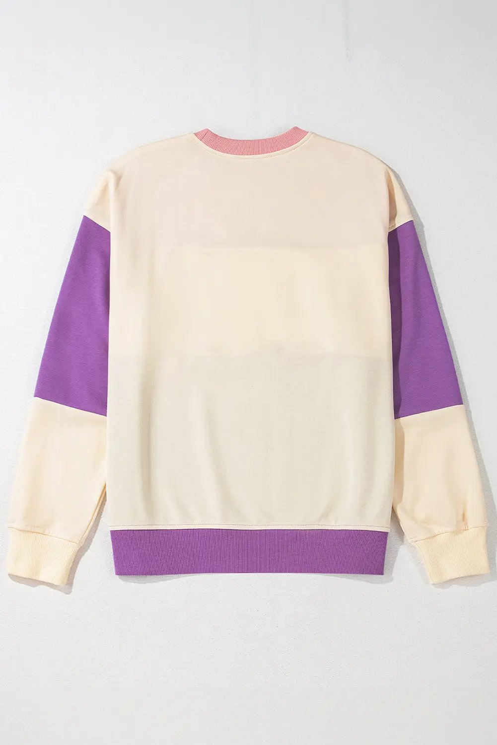 Accessories Love Salve Meadow mauve patchwork sweatshirt