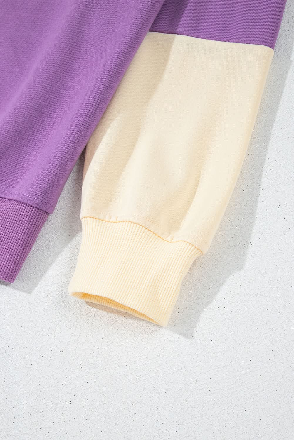 Accessories Love Salve Meadow mauve patchwork sweatshirt