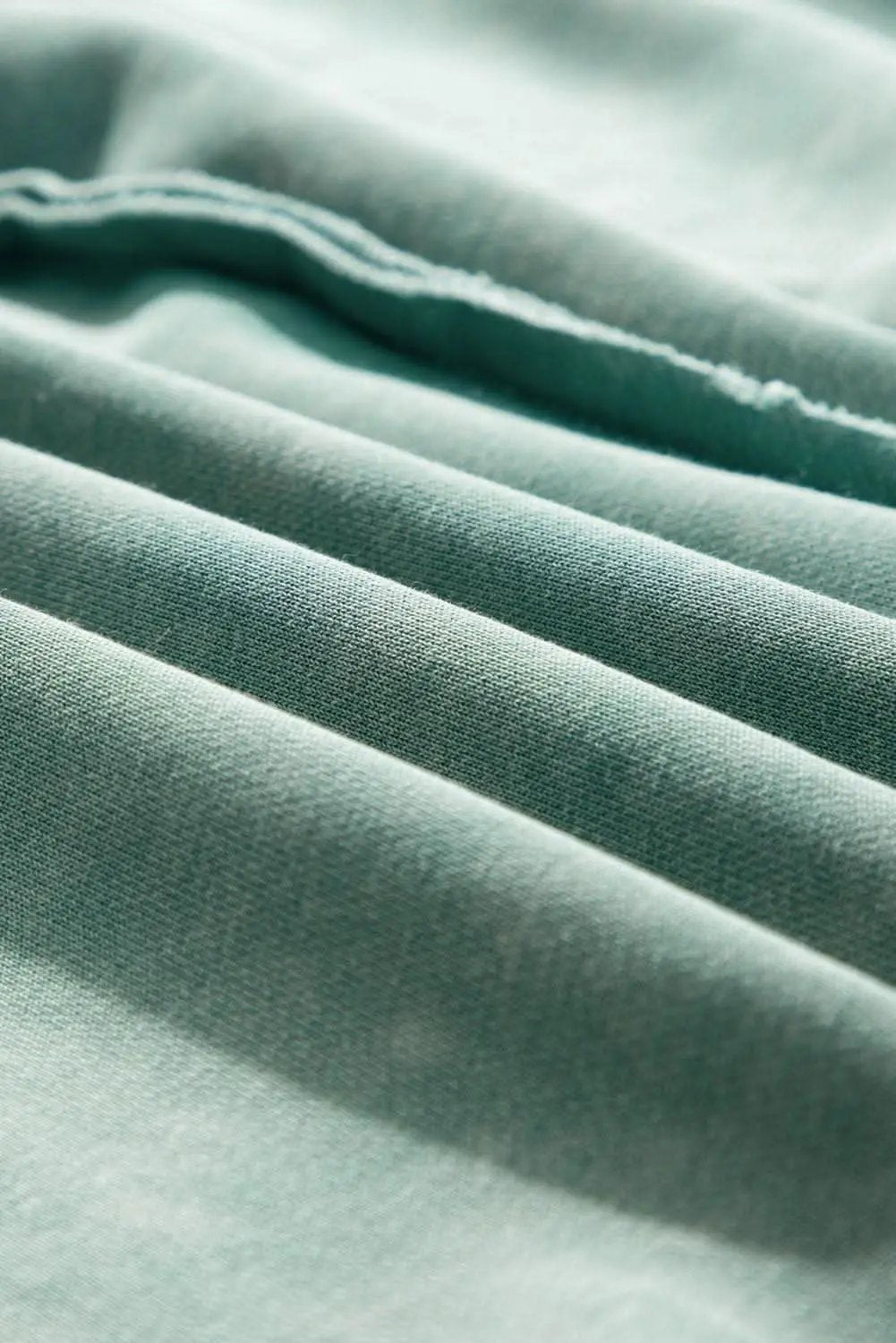 Pants Love Salve Mineral blue waffle knit sweatshirt