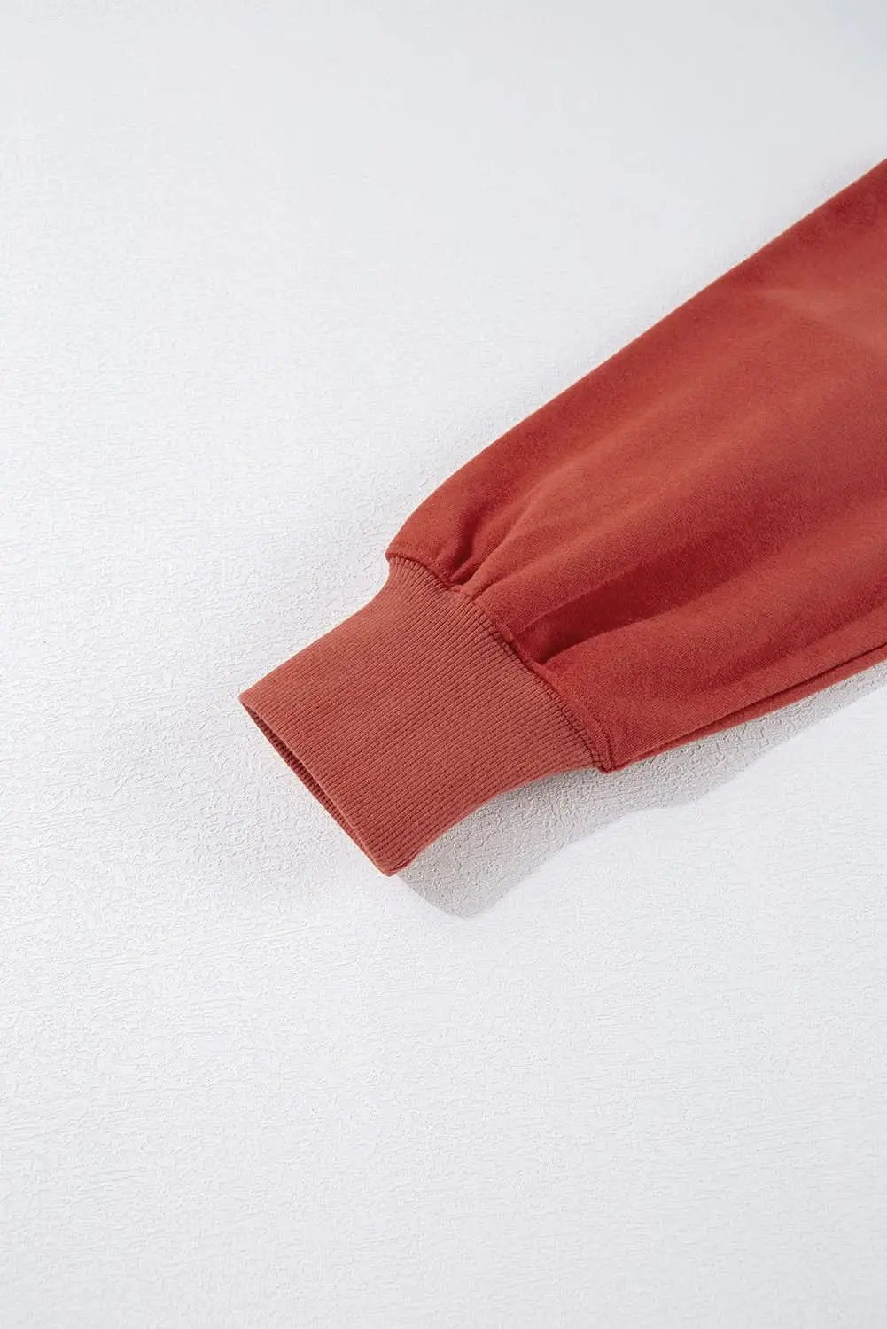 Pants Love Salve Red clay oversized drawstring hoodie
