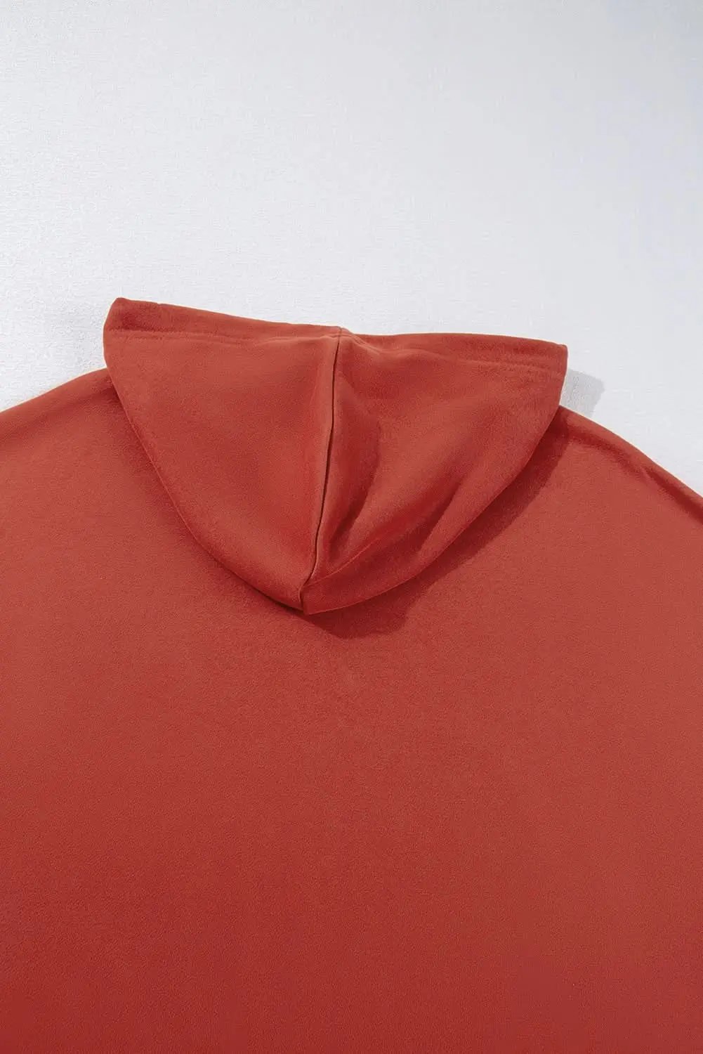 Pants Love Salve Red clay oversized drawstring hoodie