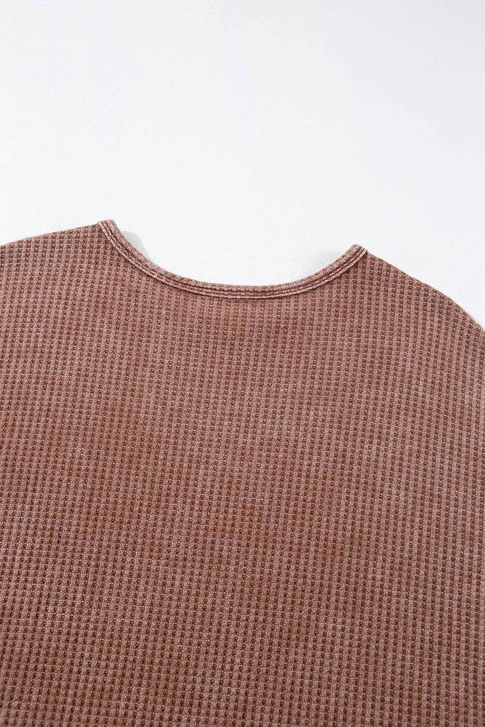 Sweaters Love Salve Chic coffee knit top with fringe