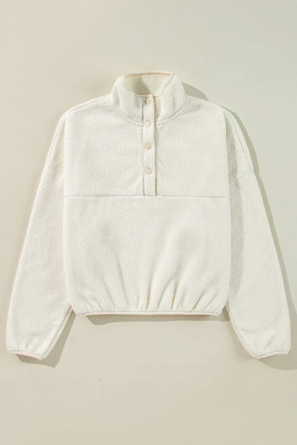Tops/Sweatshirts & Hoodies Love Salve White fleece collar sweatshirt