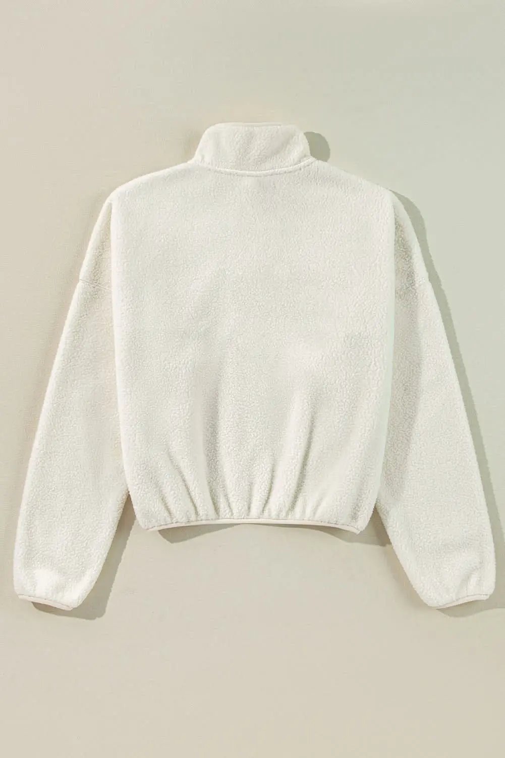 Tops/Sweatshirts & Hoodies Love Salve White fleece collar sweatshirt