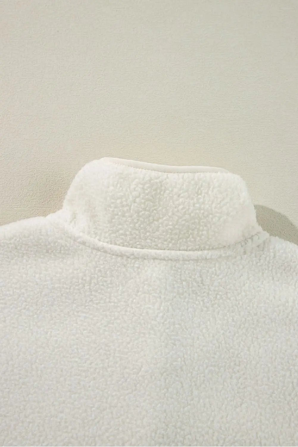 Tops/Sweatshirts & Hoodies Love Salve White fleece collar sweatshirt
