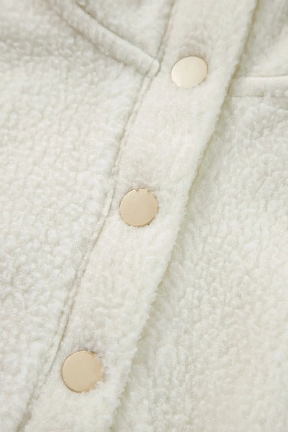 Tops/Sweatshirts & Hoodies Love Salve White fleece collar sweatshirt
