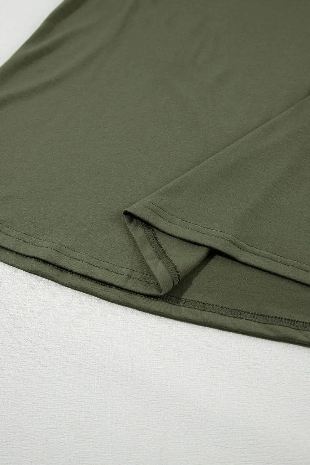 T-Shirts Love Salve Jungle green distressed tank top