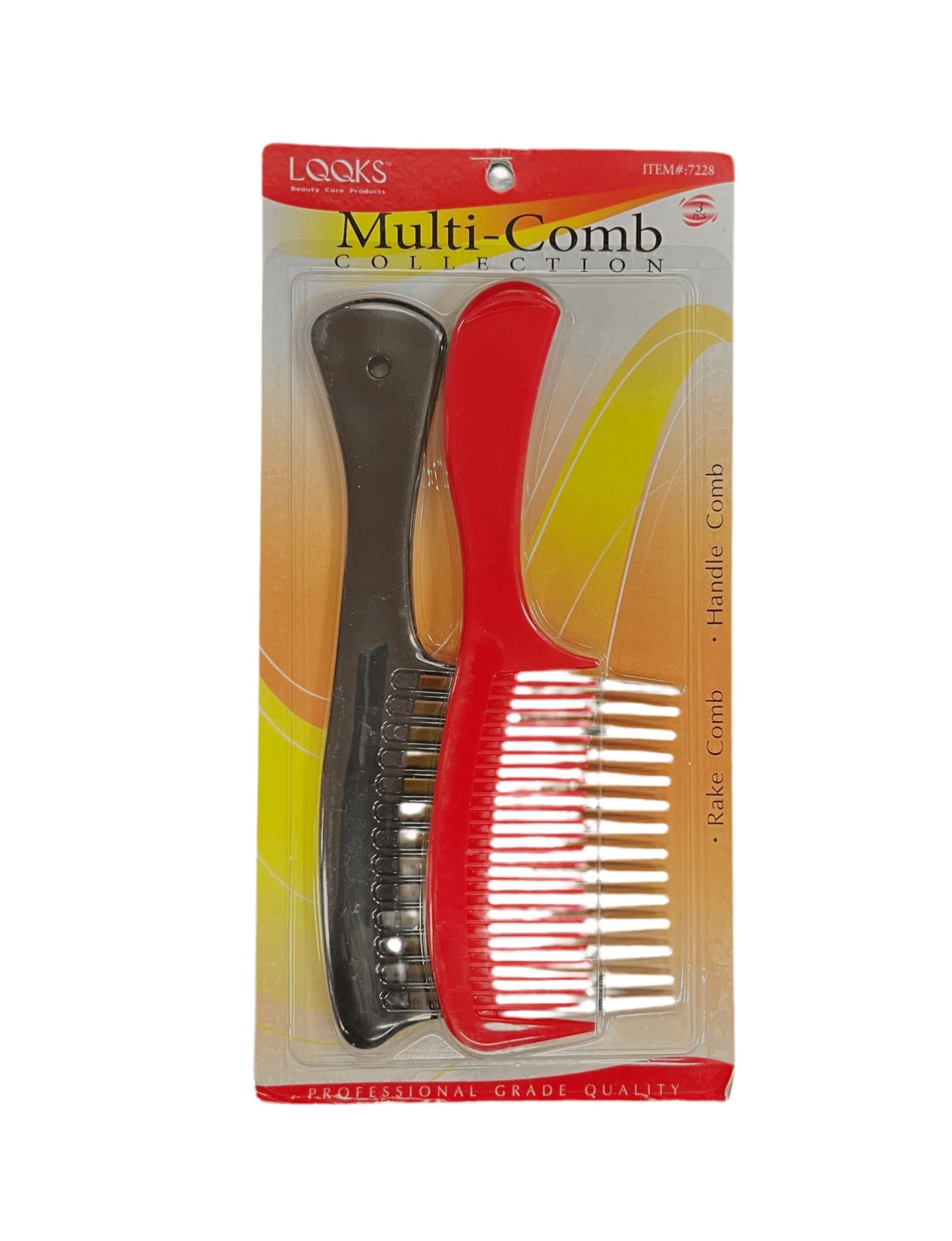 LQQKS Rake Comb + Handle Comb
