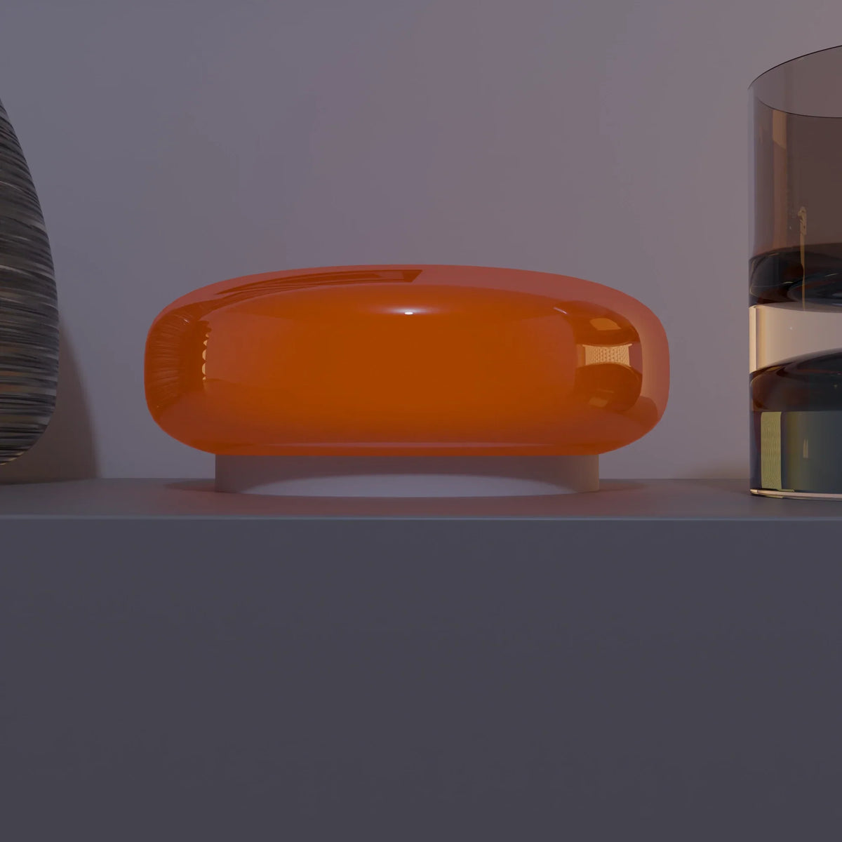 Lumo Donut Glass LED Table/Wall Lamp