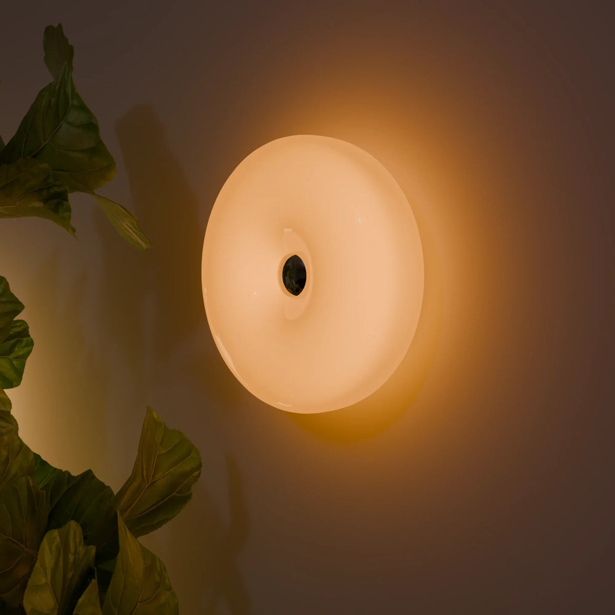 Lumo Donut Glass LED Table/Wall Lamp