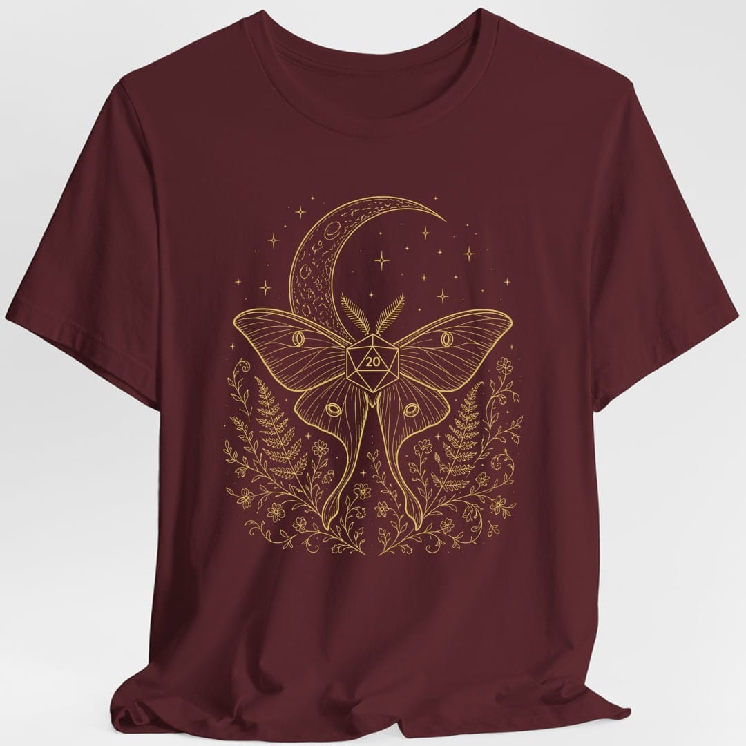 Luna Moth D20 T-Shirt