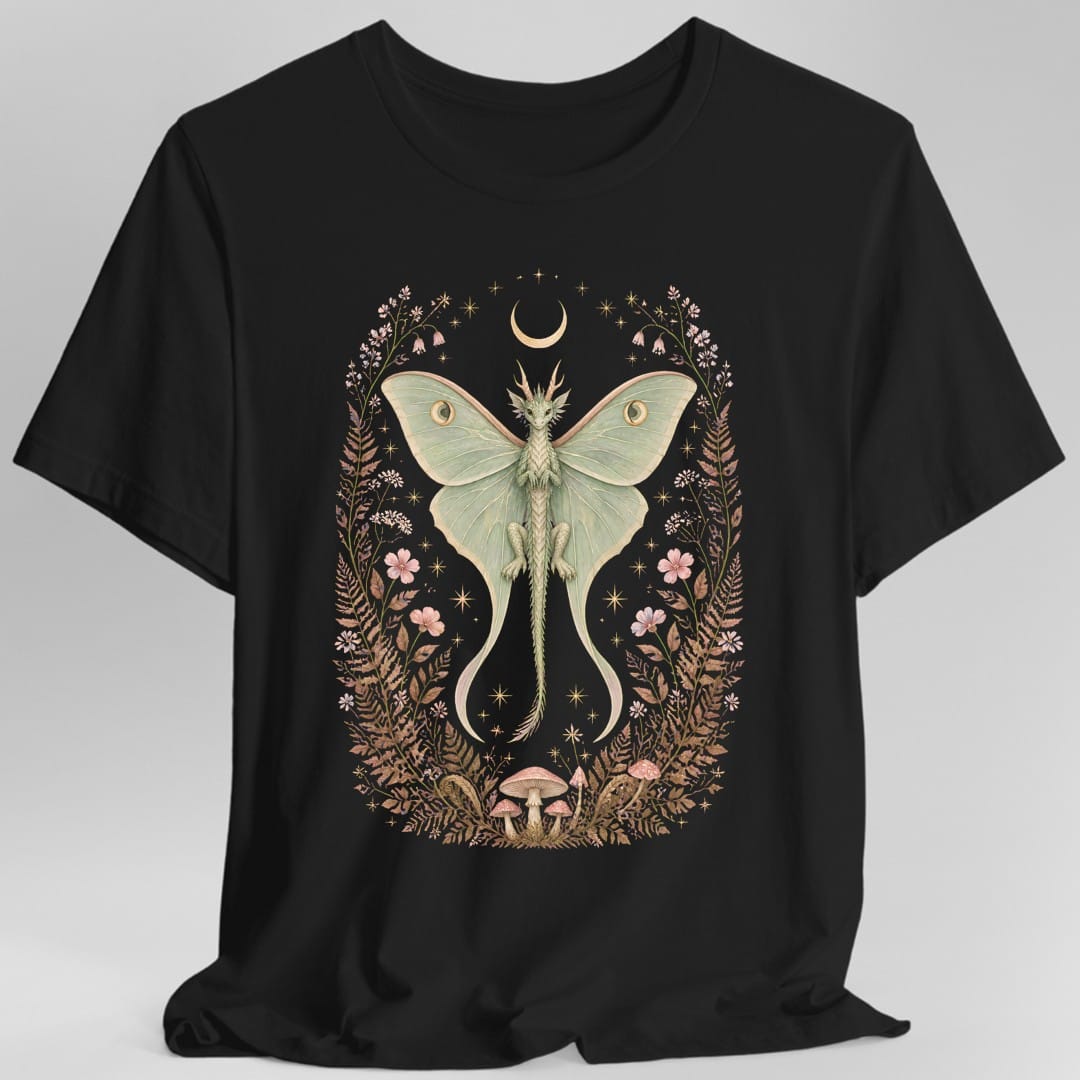Luna Moth Dragon T-Shirt