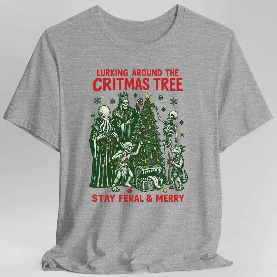 Lurking Around the Critmas Tree T-Shirt