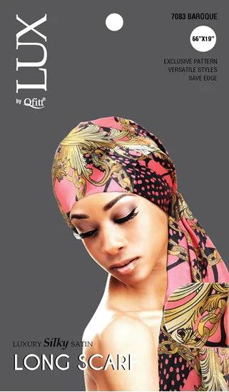 Lux by Qfitt Long Hair Scarf 7084