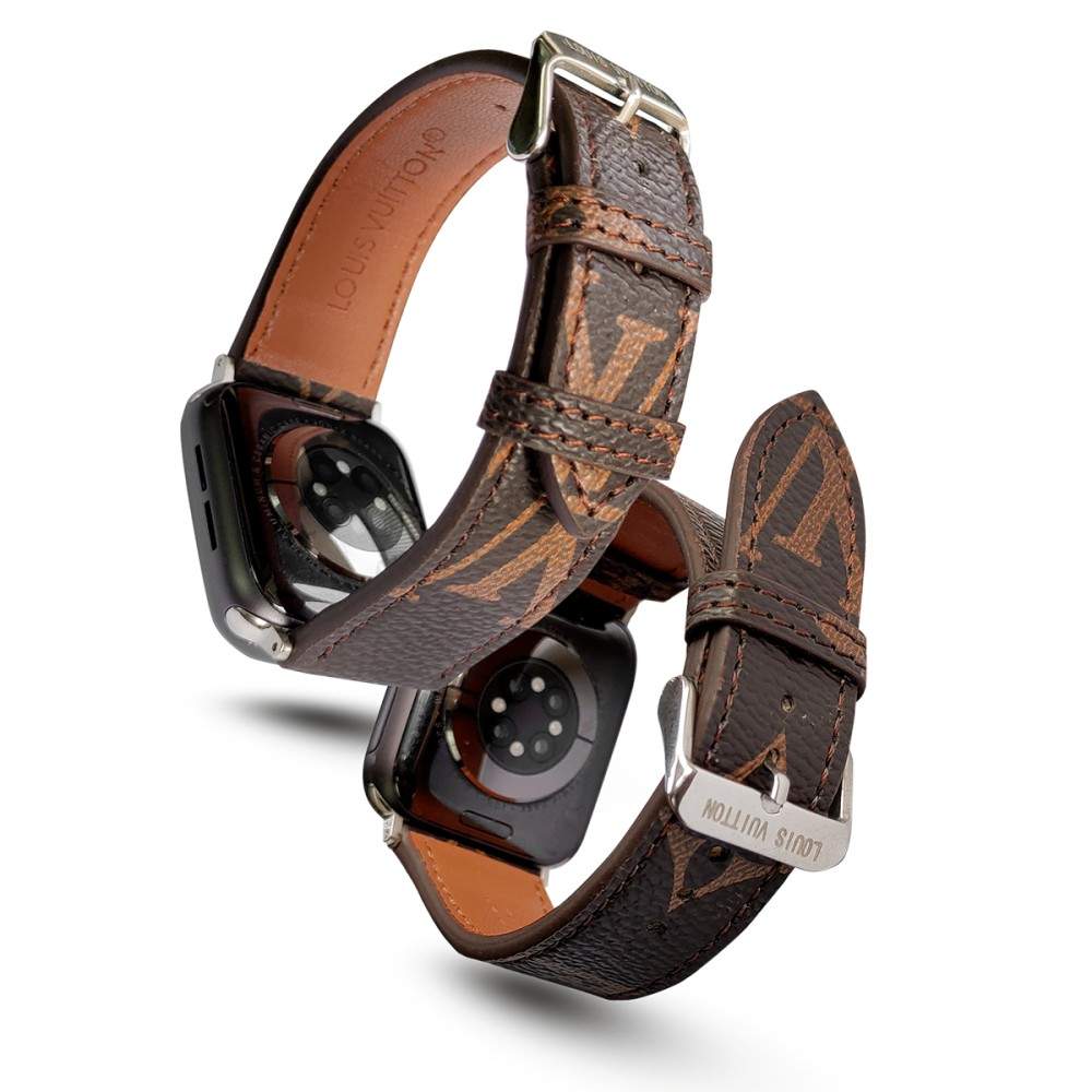 CORREA CLÁSICA MARRÓN DE LUJO PARA CORREAS DE APPLE WATCH