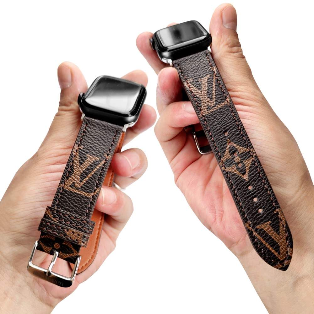 CORREA CLÁSICA MARRÓN DE LUJO PARA CORREAS DE APPLE WATCH