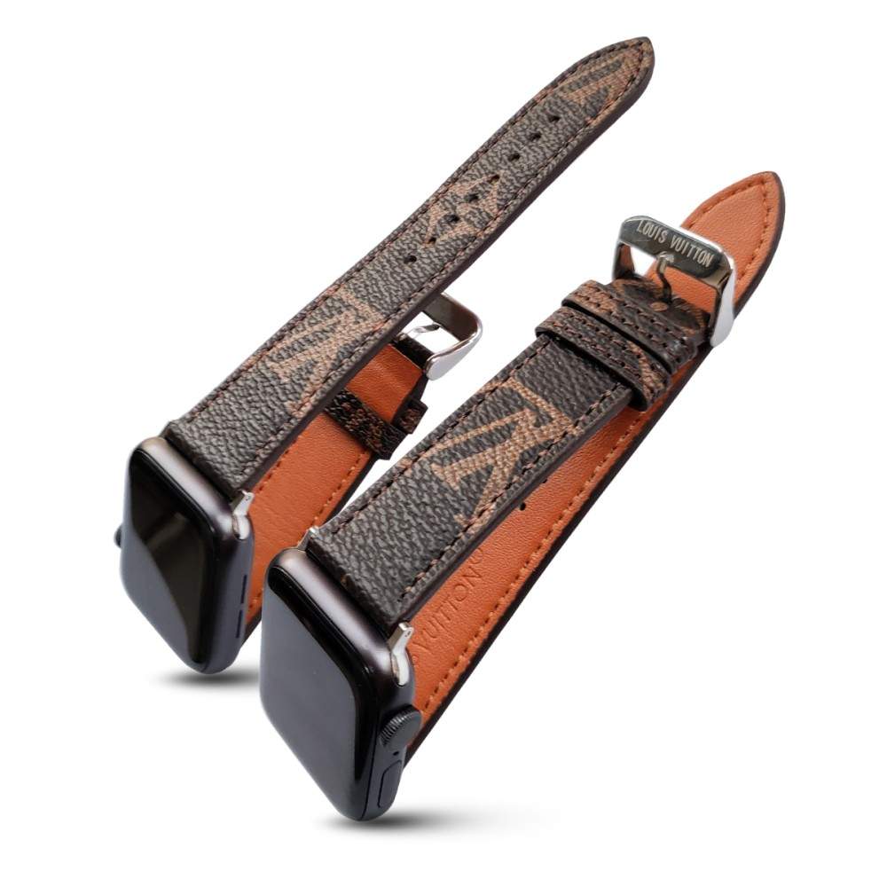 CORREA CLÁSICA MARRÓN DE LUJO PARA CORREAS DE APPLE WATCH