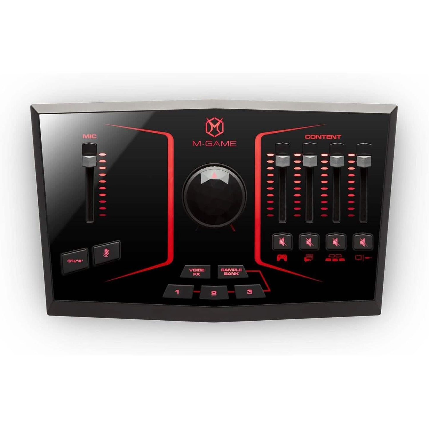 M-Game Solo USB Audio Interface Mixer for Streaming and Gaming  (Refurbished)