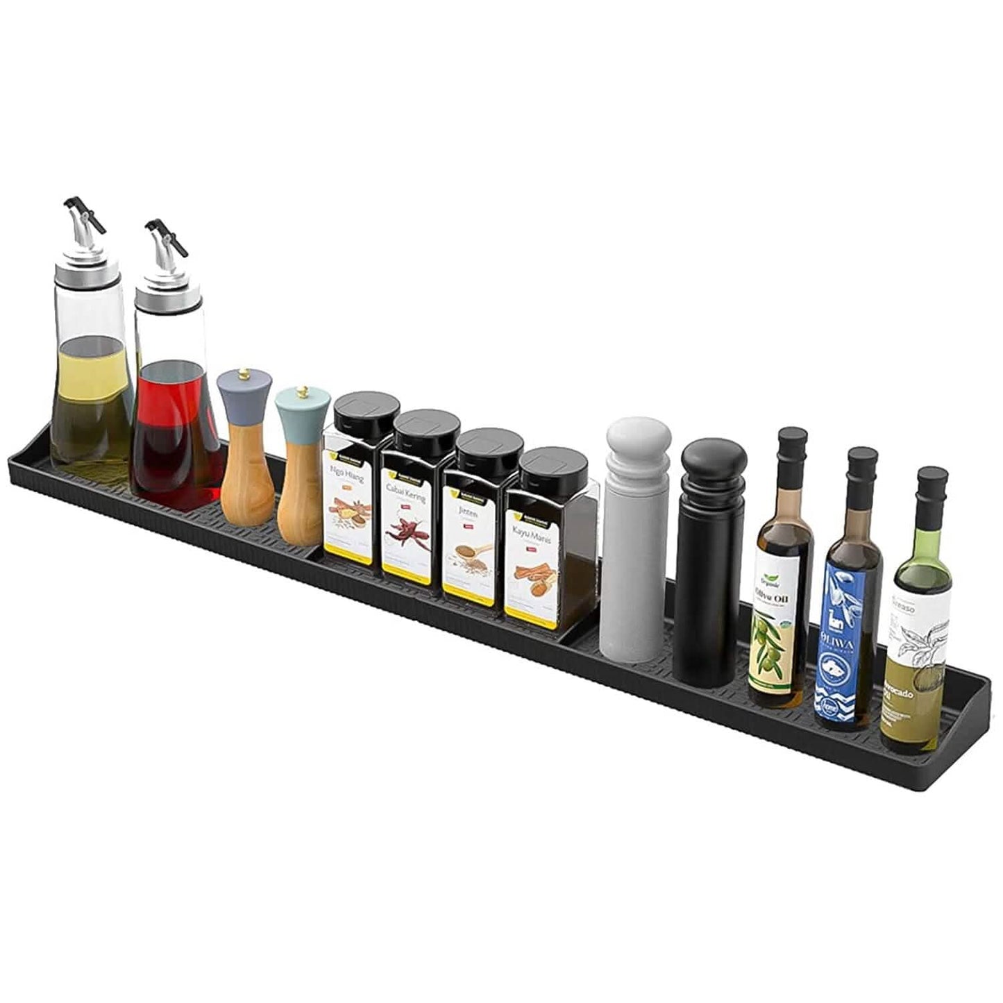 Magnetic Stove Top Shelf Silicone Non-Slip Organizer