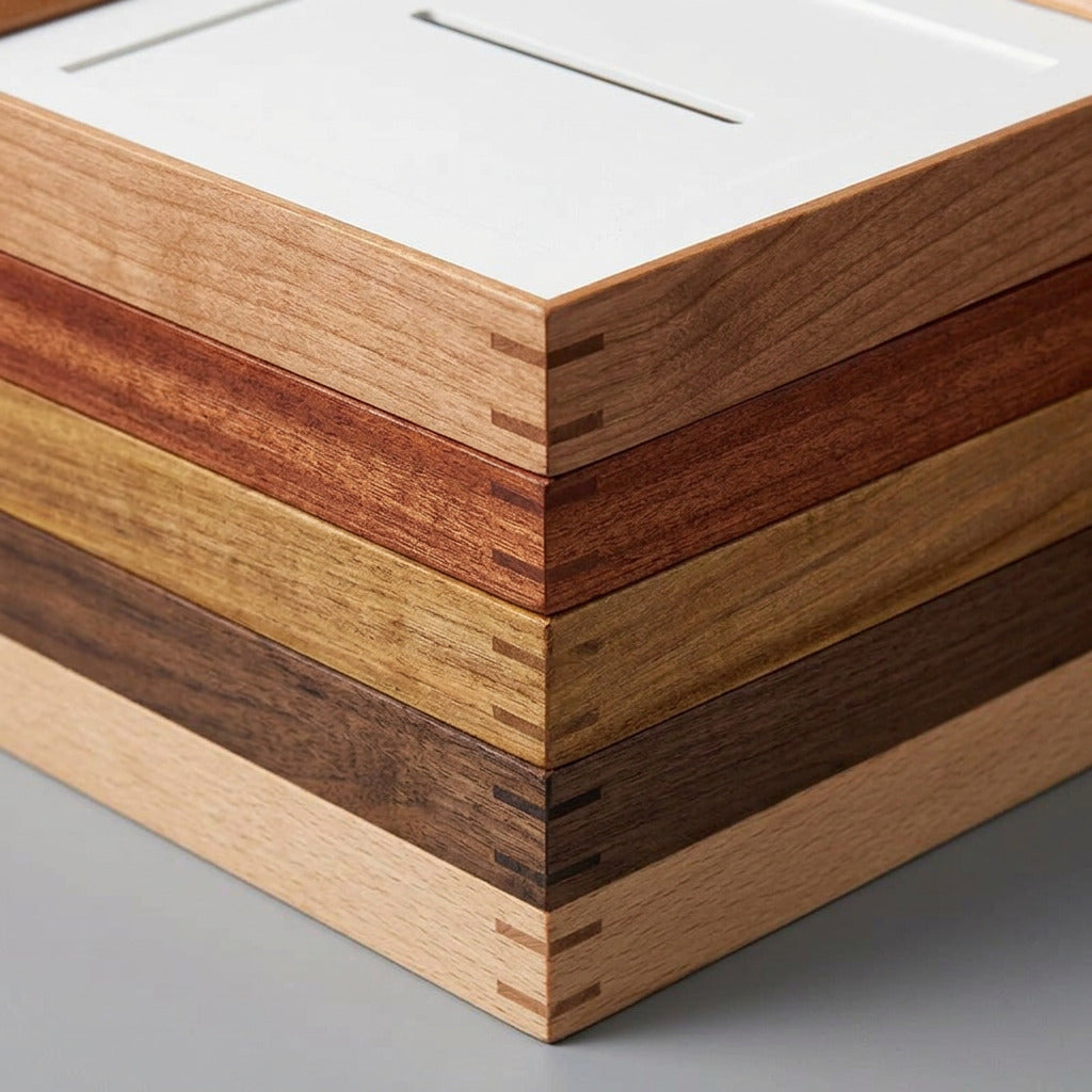 Solid Wood Photo Frame | Mortise Tenon Handcrafted Display for Photos & Home Décor