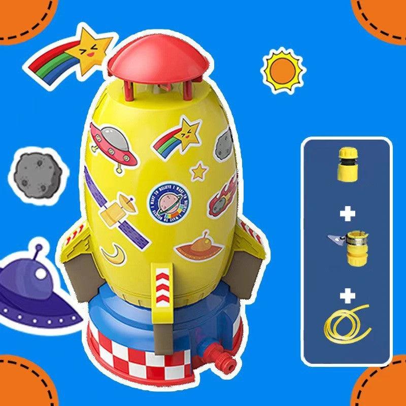 Rocket Launcher Toys Outdoor Rocket Water Pressure Lift Sprinkler Toy  Interaction In Garden Lawn Water Spray Toys For Kids Summer Gadgets