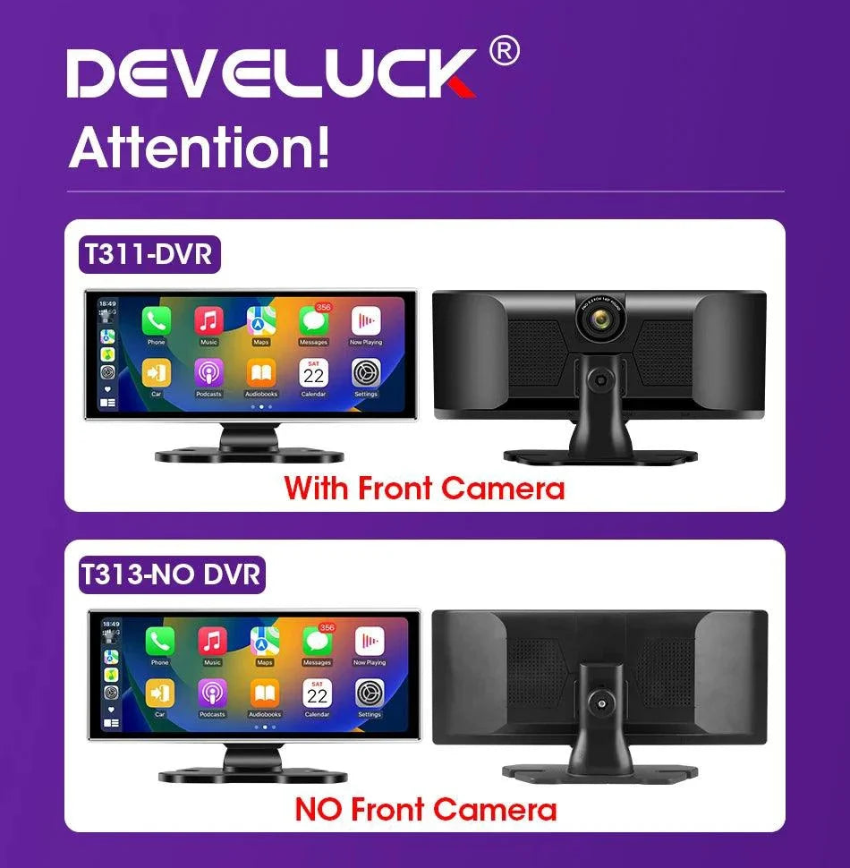 Best 11.26 inch Car DVR 4K Dash Cam Dual Lens Wireless