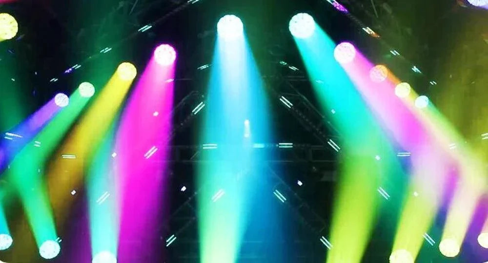 19x15W RGBW LED Moving Head Light - DMX512 Stage Lighting