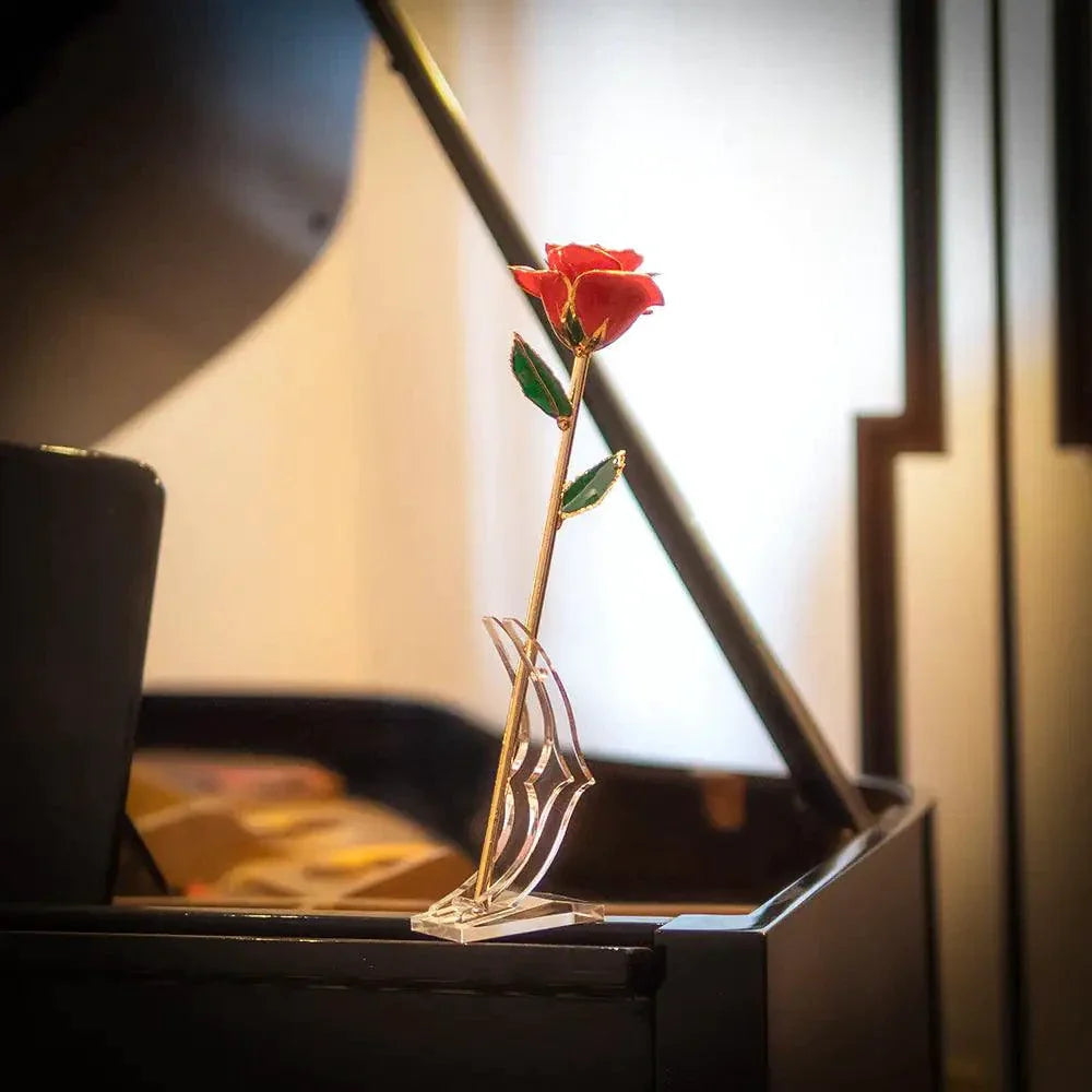 24K Gold Plated Rose Gift