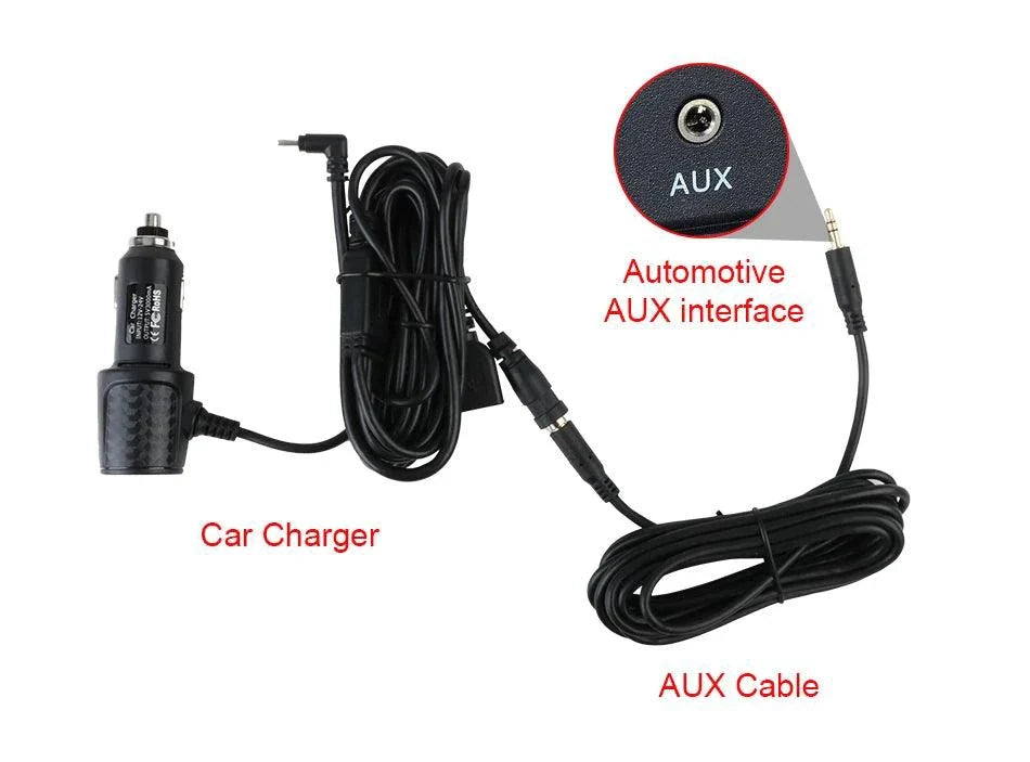 4K 10.26'' Mirror Dash Cam w/ Carplay & Android Auto