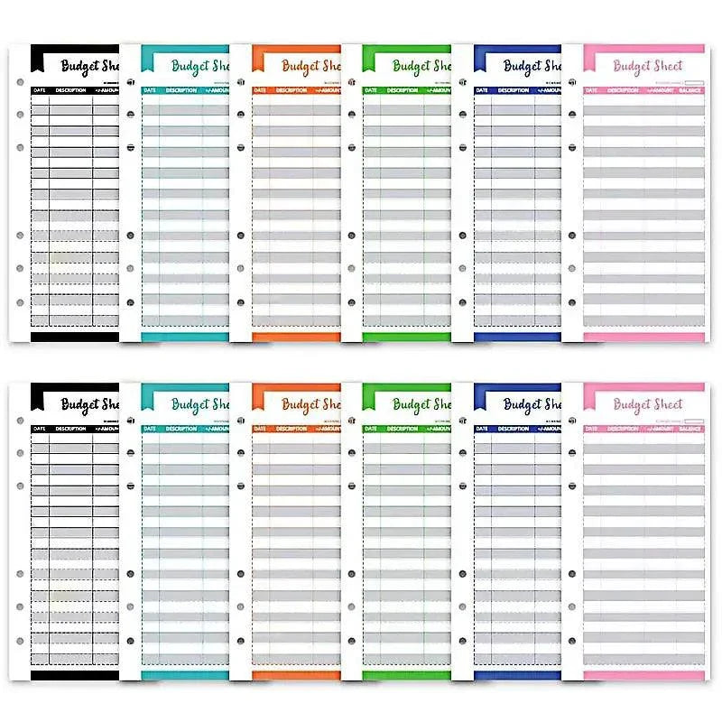 A6 Deluxe Leather Finance Organizer