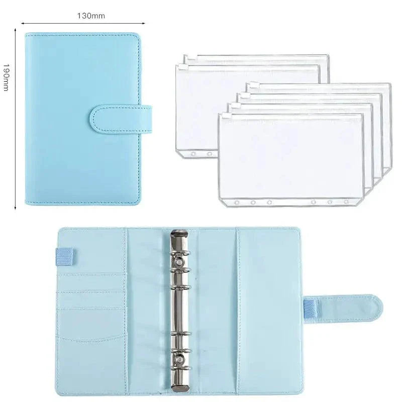A6 Deluxe Leather Finance Organizer