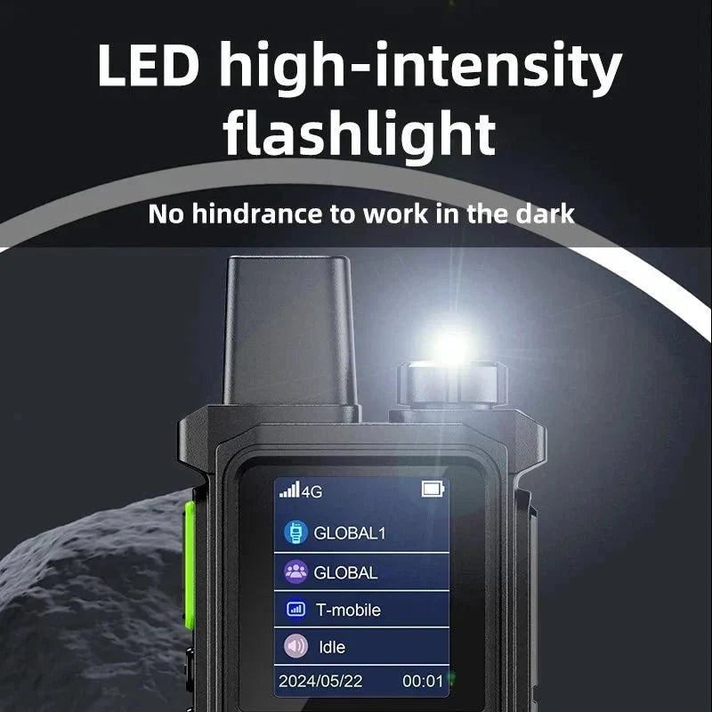 BINQI-K6 4G POC Walkie Talkie - 5000km Global Range